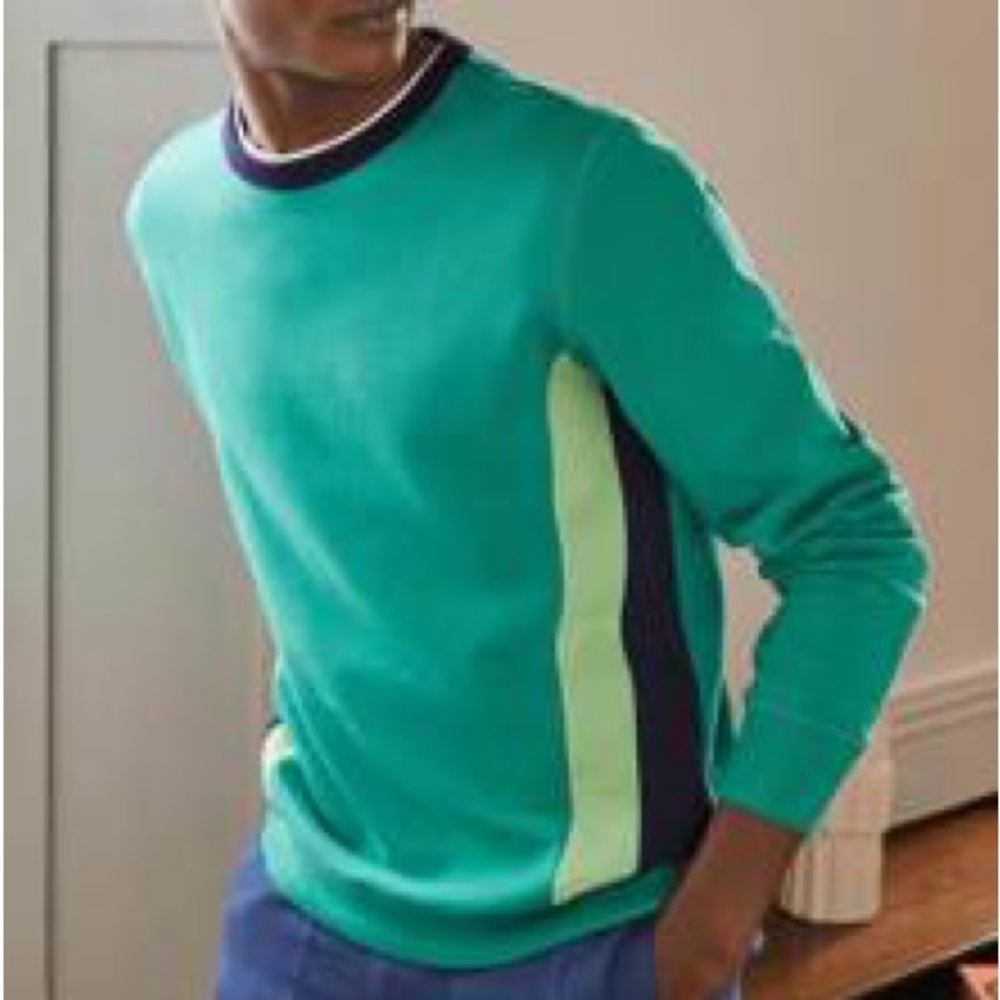 Boden Side Stripe Sweatshirt, size small, NWT